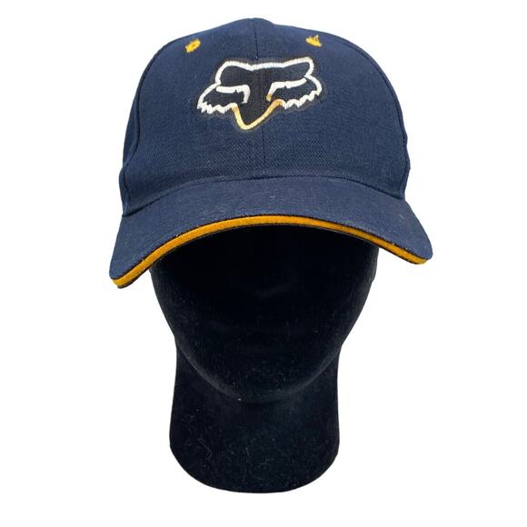 Fox Racing Embroidered Fox Logo Baseball Cap Adjustable Hat - Picture 1 of 8
